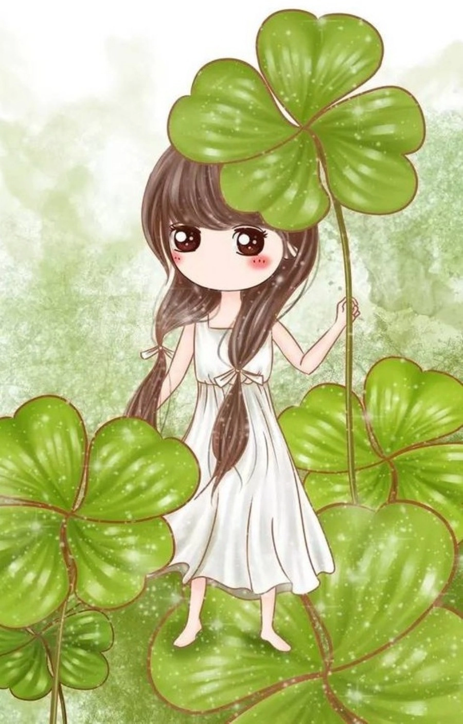 Cỏ 4 lá may mắn avatar mang lại sự may mắn trên mọi hành trình