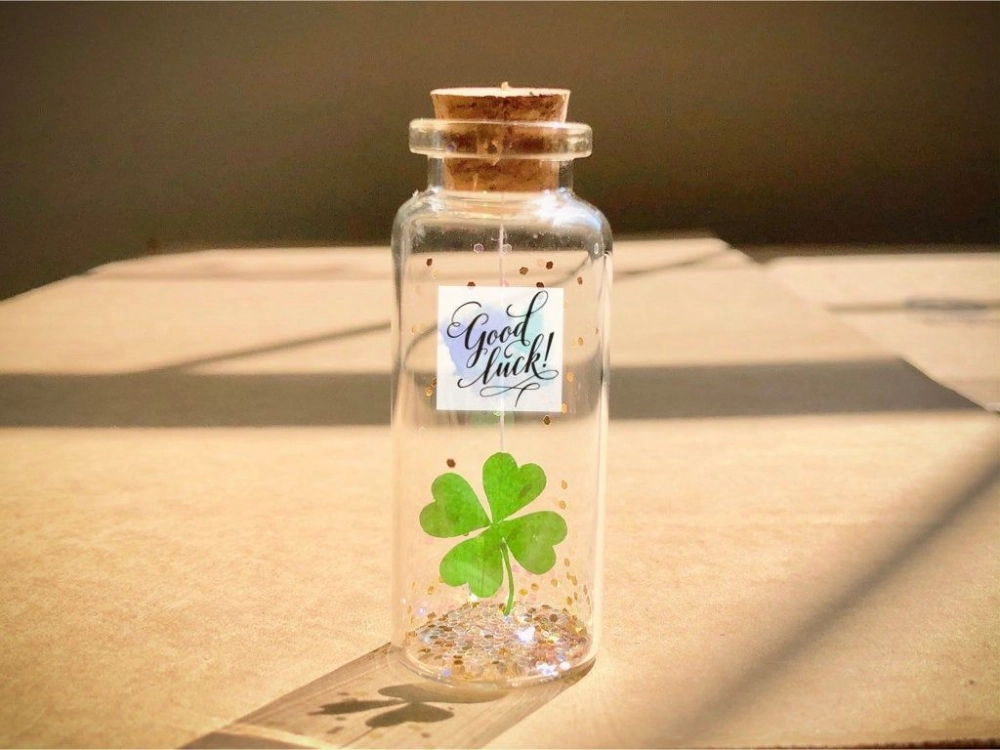 Good luck cỏ 4 lá may mắn avatar đẹp mang lại tinh thần lạc quan