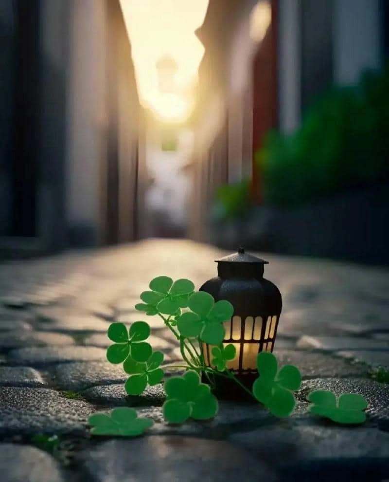 Cute cỏ 4 lá may mắn avatar đẹp lan tỏa năng lượng tích cực mỗi ngày