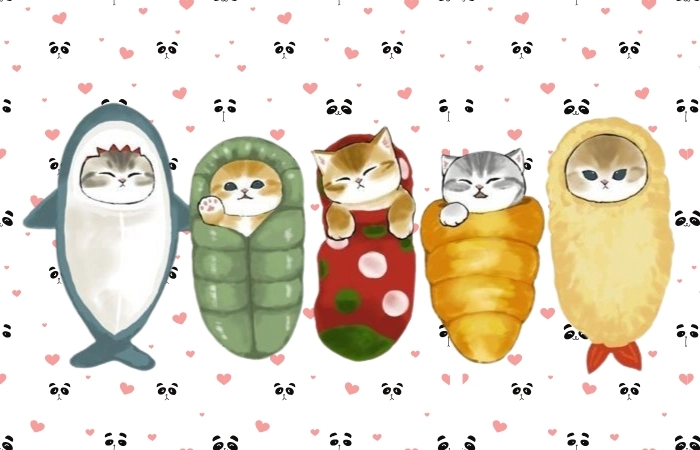 Hình avatar mèo con dễ thương tạo cảm giác vui vẻ