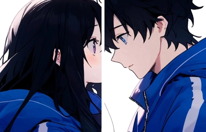 Cặp đôi yêu nhau anime với những khoảnh khắc lãng mạn