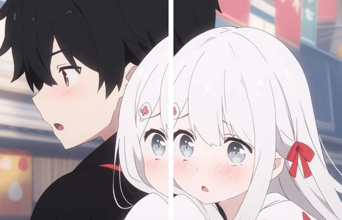 Hình ảnh anime dễ thương cặp đôi dành cho ai yêu thích sự đáng yêu