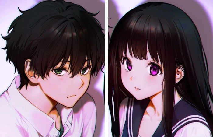 Anime cute cặp giúp thể hiện sự gắn kết đặc biệt
