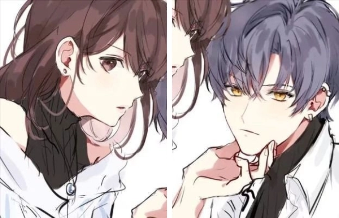 Hình anime cho cặp đôi giúp trang cá nhân thêm sinh động