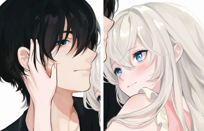 Những ảnh cặp anime với nhiều phong cách khác nhau