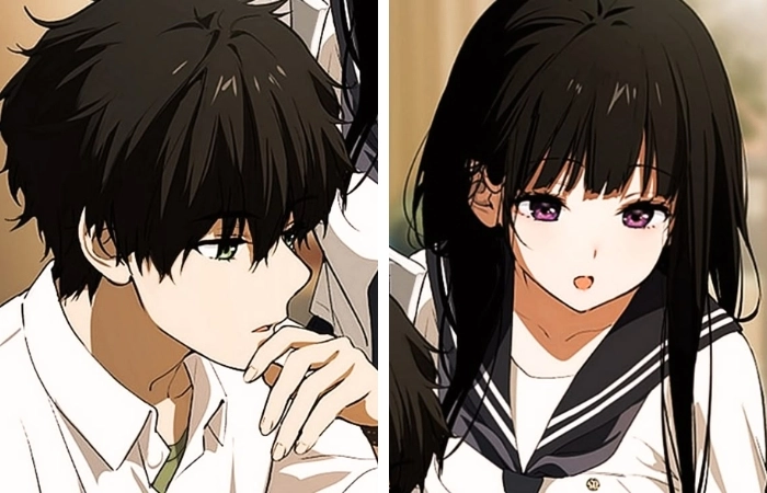 Anime cute cặp đôi mang đến cảm giác hạnh phúc
