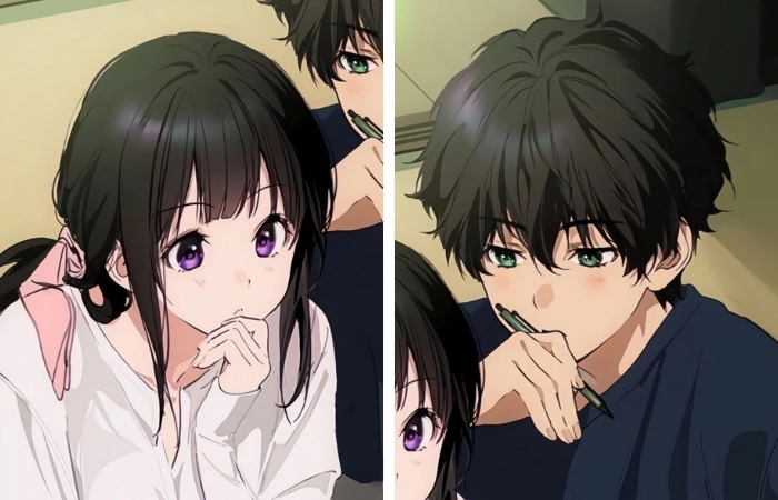 Anime hình cặp đôi với những khoảnh khắc lãng mạn