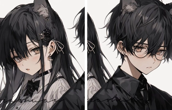 Ảnh anime các cặp đôi giúp thể hiện tình cảm một cách độc đáo