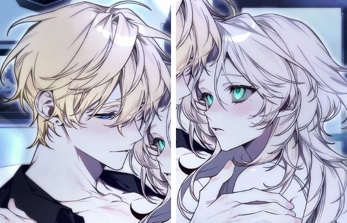Anh anime cặp giúp cặp đôi thể hiện sự kết nối đặc biệt