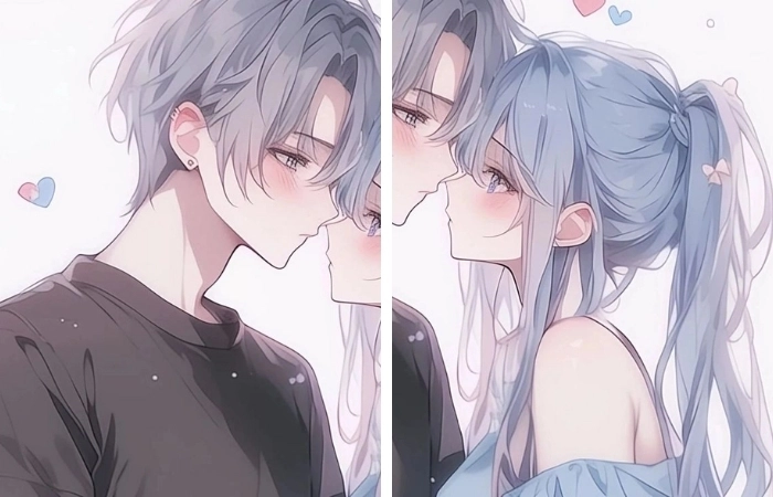 Ảnh các cặp đôi trong anime mang đến cảm xúc chân thật