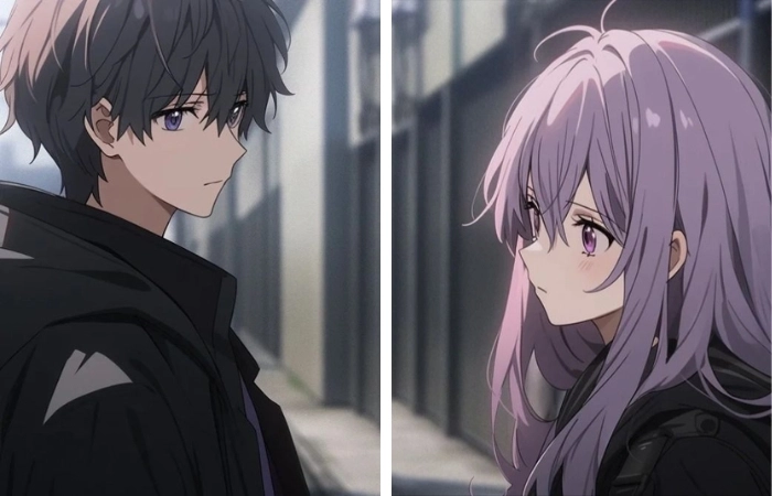Ảnh cặp đôi đẹp anime dành cho những ai yêu thích sự lãng mạn