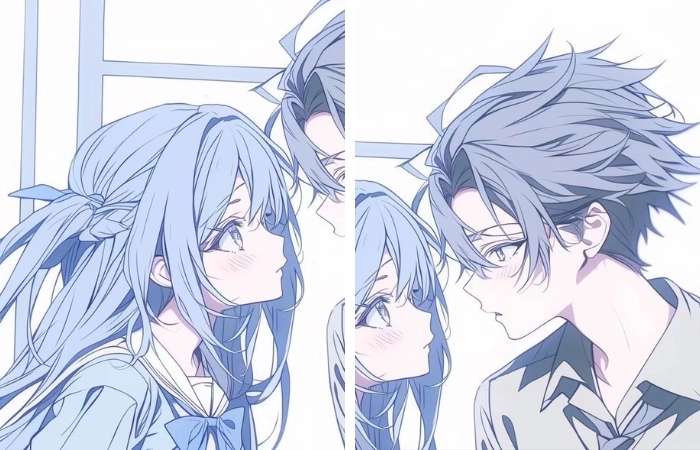 Những hình ảnh anime cặp đôi giúp trang cá nhân thêm nổi bật