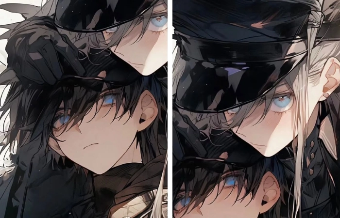 Ảnh anime cặp ngầu dành cho những ai yêu thích phong cách cá tính