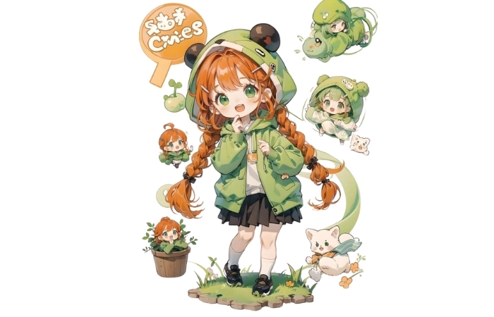 Avatar nữ cute chibi mang đến vẻ đẹp nhẹ nhàng và đáng yêu