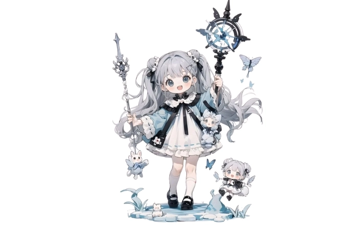 Avatar anime nữ cute chibi giúp trang cá nhân thêm phần nổi bật