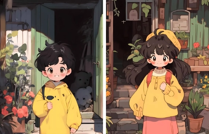Ảnh đại diện anime dễ thương dành cho fan yêu thích anime