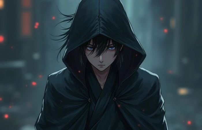 Ảnh avatar ngầu nam anime thể hiện phong cách cool