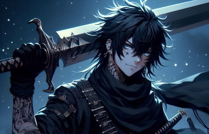 Avatar đẹp ngầu nam anime dành cho fan anime mạnh mẽ