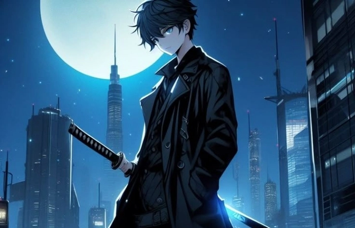 Anime ngầu lạnh lùng nam thể hiện vẻ đẹp mạnh mẽ, bí ẩn