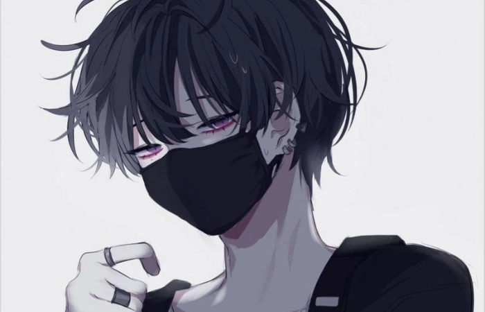 Anime nam đeo khẩu trang tạo nét bí ẩn và cool ngầu khó cưỡng