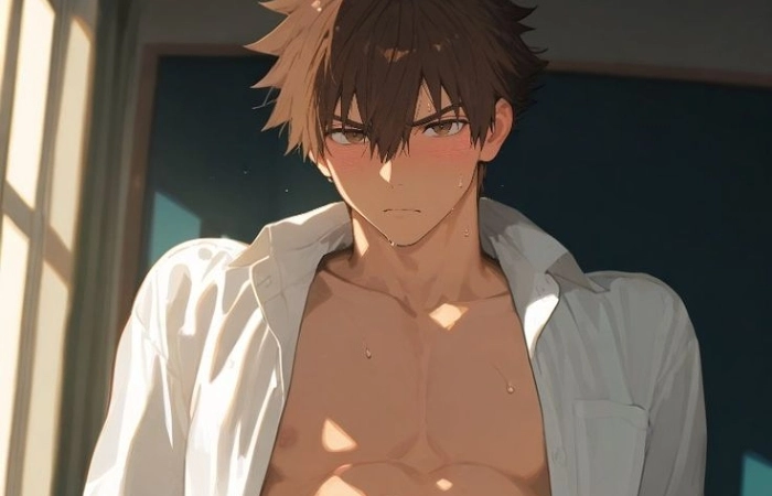 Anime nam sexy thu hút mọi ánh nhìn với phong thái lôi cuốn