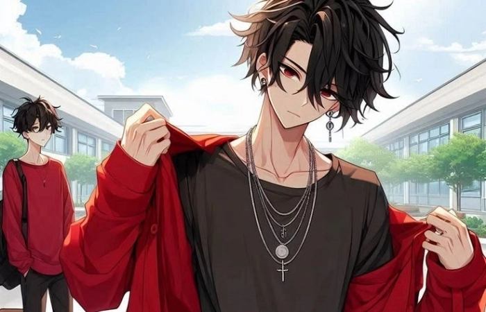 Avatar đẹp ngầu nam anime mang phong cách đầy cá tính