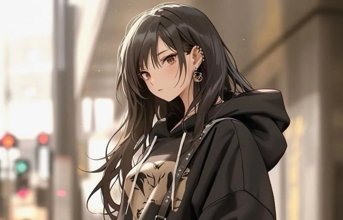 Ảnh avatar anime nữ cute giúp trang cá nhân thêm phần đáng yêu