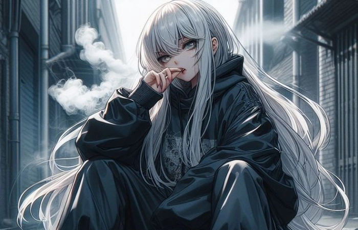 Avatar anime nữ chất dành cho những ai thích sự cool ngầu