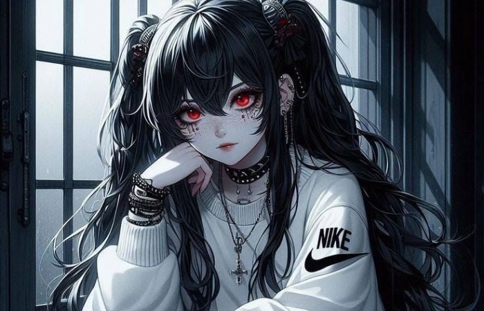 Avatar anime nữ ngầu mang phong cách cool ngầu cuốn hút