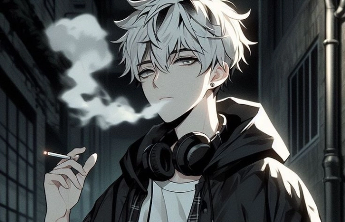 Avatar ảnh anime nam ngầu lạnh lùng ác quỷ dành cho fan phong cách mạnh mẽ