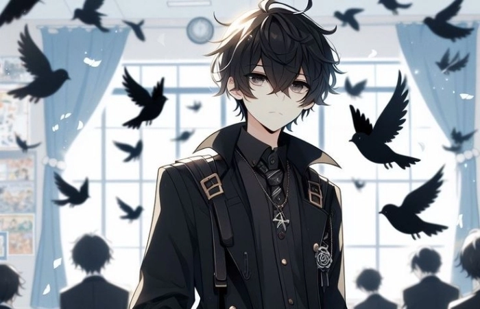Avatar anime ác quỷ ngầu lòi thể hiện sức mạnh và quyền uy