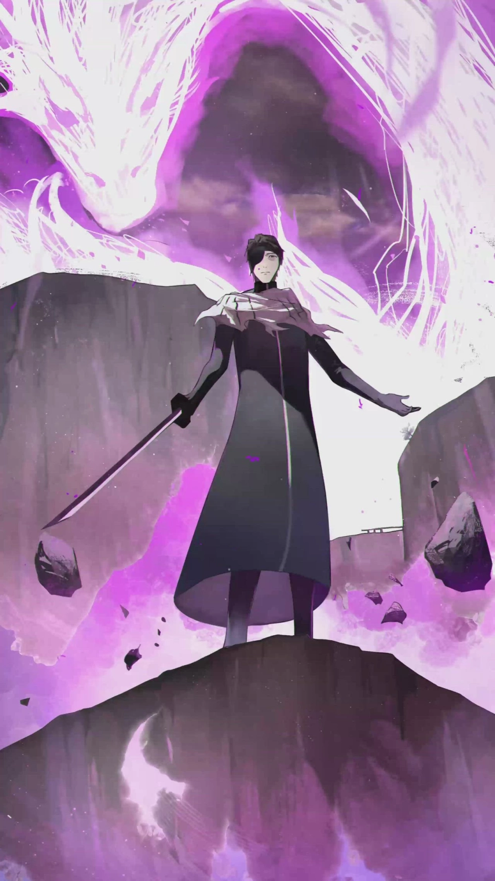 Aizen Sosuke 4K hình ảnh chất lượng cao thể hiện khí chất bá đạo