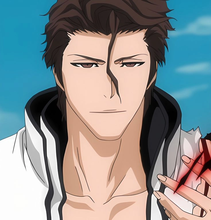 Aizen Sosuke eyes ánh nhìn đầy toan tính và sự khinh miệt kẻ yếu