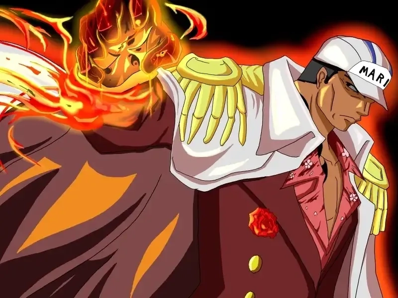 Akainu vs Whitebeard trận chiến kinh điển giữa hai thế lực