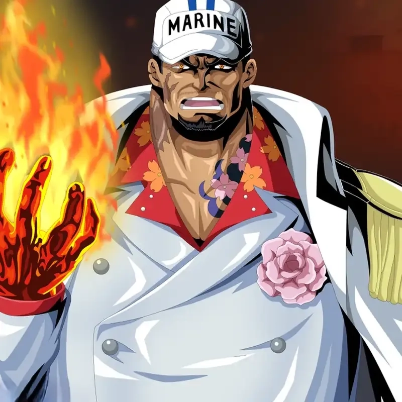 Barba Branca vs Akainu trận chiến giữa hải quân và hải tặc mạnh nhất