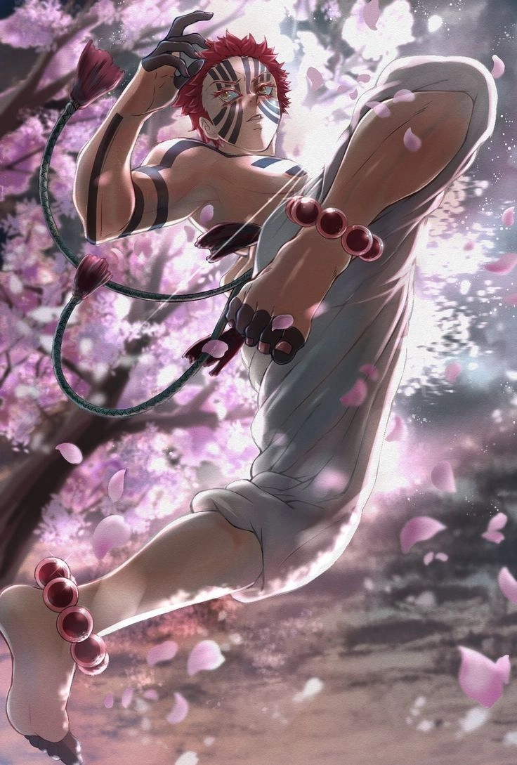 Akaza wallpaper engine hình nền cực chất cho fan