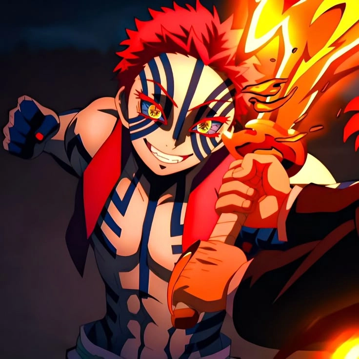 Akaza kimetsu trận chiến đầy kịch tính với kiếm sĩ