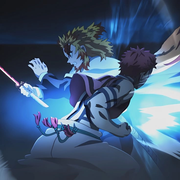 Rengoku vs akaza trận chiến cháy rực cả màn đêm
