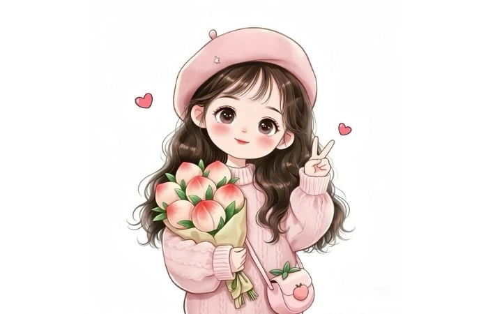 Ngộ nghĩnh hơn với avatar chibi nữ cực dễ thương