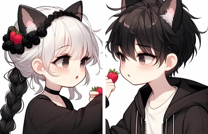 Avatar căp siêu cute dành cho bạn và người thương