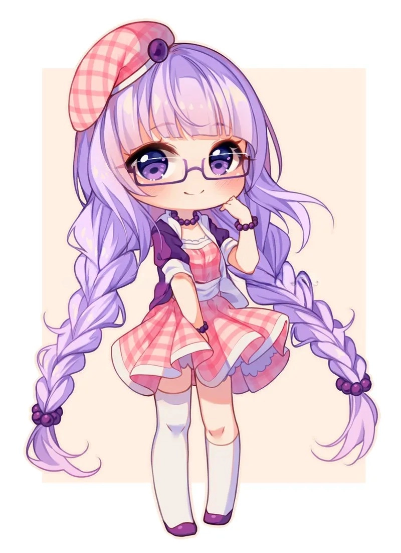 Bộ anime chibi cute anime chibi cute hình avatar