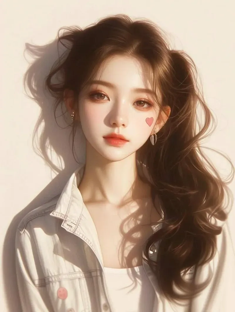 Ngắm ngay ảnh cô gái cute đeo kính anime cực kỳ dễ thương