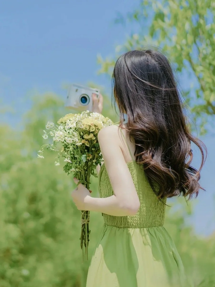 Ảnh gái che mặt thu hút ánh nhìn với nét đẹp tự nhiên dịu dàng