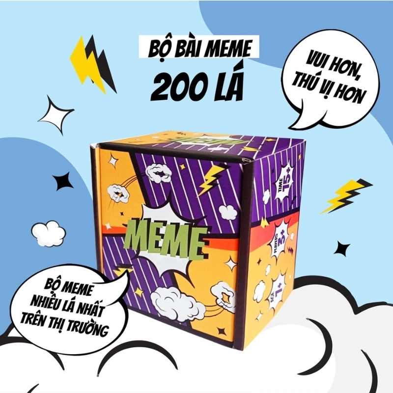 Lá bài meme anh bạn à chính là chìa khóa của chiến thắng