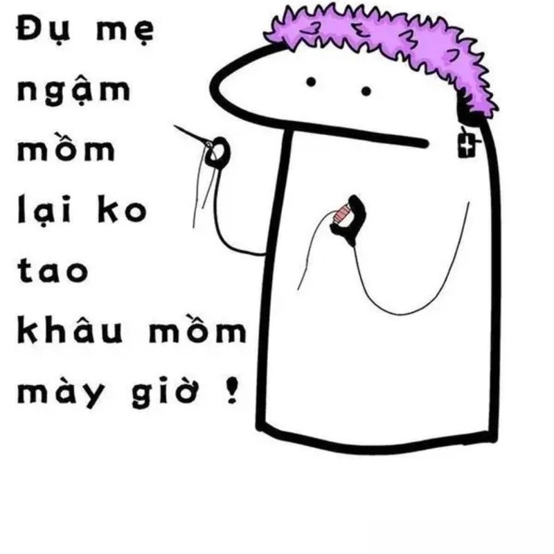 Tổng hợp hình meme chửi cực chất, thách thức mọi cuộc khẩu chiến