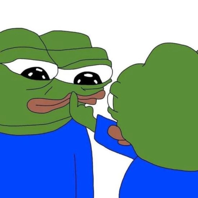 Giữ bí mật với meme ếch xanh bịt miệng