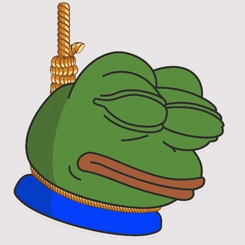 Tâm trạng tối tăm meme ếch xanh treo cổ hiểu bạn