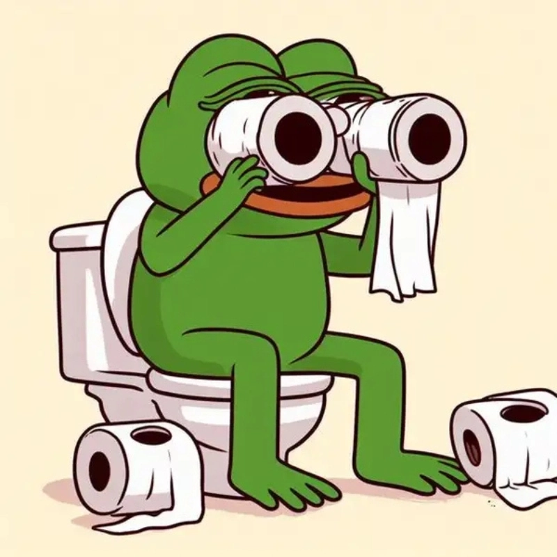 Cạn lời với meme nín ếch xanh lầy lội này