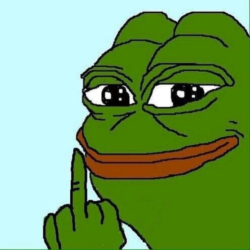 Giữ kín bí mật với meme con ếch xanh bịt miệng