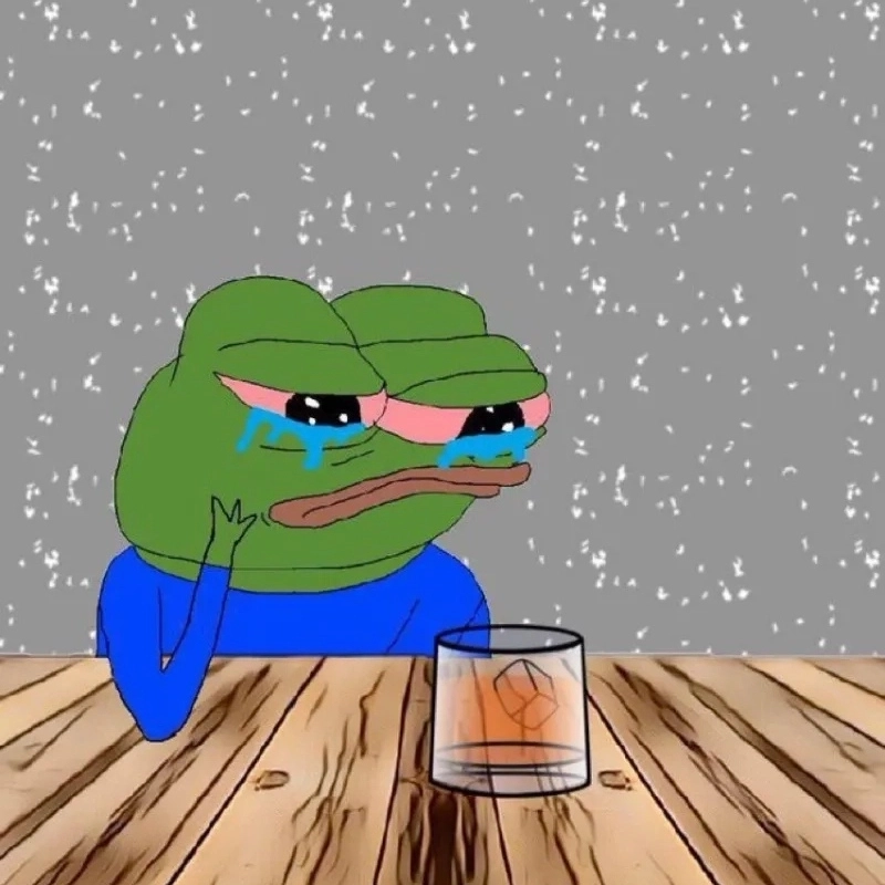 Buồn rơi nước mắt với meme ếch xanh khóc